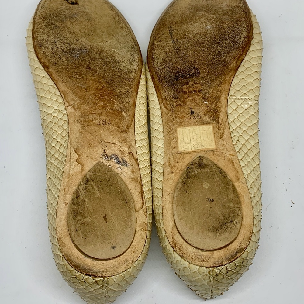 BARABOUX Python Ballet Flats - Picture 10 of 16